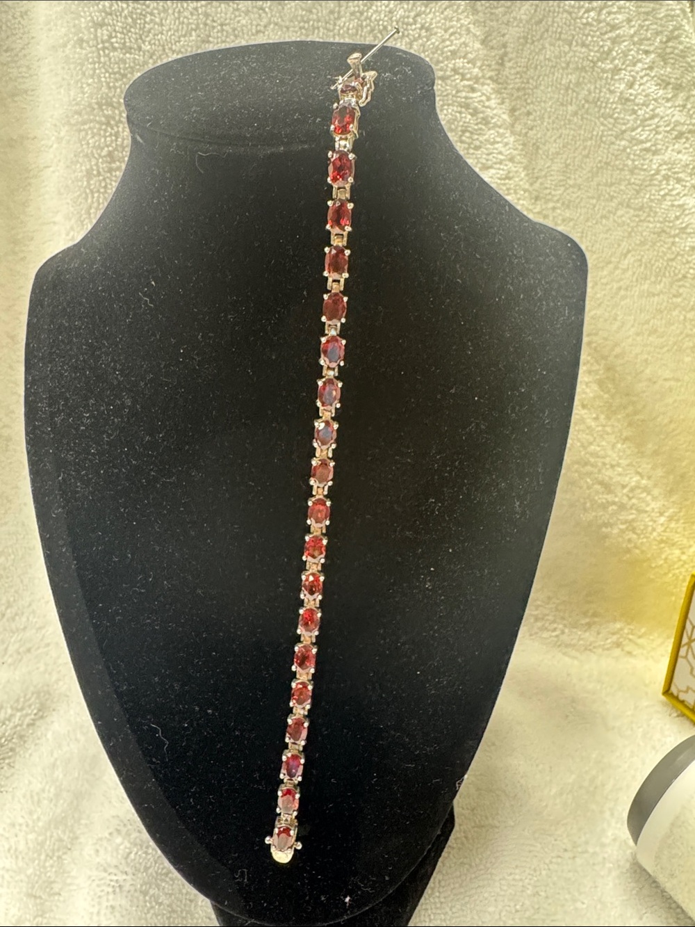 Garnet bracelet